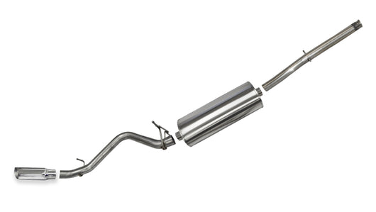 Corsa 14-16 Chevy Silverado Cred Cab/Standard Bed 1500 5.3L V8 Polished Sport Single Side Exhaust - 24874