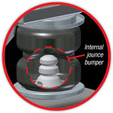 Air Lift Replacement Air Spring - Loadlifter 5000 Ultimate Bellows Type w/ internal Jounce Bumper - 84251