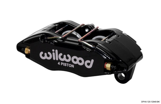 Wilwood Caliper-Dynapro Honda/Acura - Black Powder 1.62in Pistons .83in Disc - 120-12949-BK