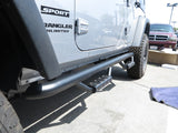 RBP RX-7 Step Bars 07-17 Jeep Wrangler JK (4-Door) - Black - RBP-509B-RX7