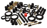 Energy Suspension 85-93 Ford Mustang Black Hyper-flex Master Bushing Set - 4.18113G