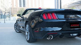 Corsa 15-16 Ford Mustang GT Convertible 5.0L V8 Polished Xtreme Dual Rear Exit Exhaust - 14342