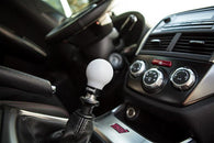 Cobb Subaru 6-Speed COBB Knob - White Knob w/ Stealth Black - 213350-W-BK