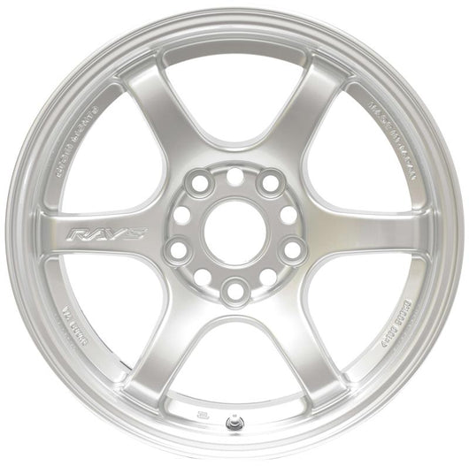 Gram Lights 57DR 15X8.0 +28 4-100 SUNLIGHT SILVER (Honda Civic / Integra) - WGIE28AS