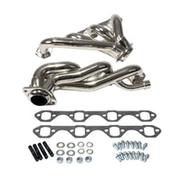 BBK 87-95 Ford F150 Truck 5.8 351 Shorty Unequal Length Exhaust Headers - 1-5/8 Chrome - 3511