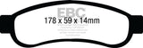 EBC 08-10 Ford F250 (inc Super Duty) 5.4 (2WD) Yellowstuff Rear Brake Pads - DP41893R