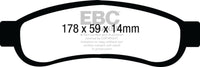 EBC 08-10 Ford F250 (inc Super Duty) 5.4 (2WD) Ultimax2 Rear Brake Pads - UD1334