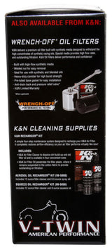K&N 2018 Harley Davidson FXLR Low Rider Replacement Drop In Air Filter - HD-1718