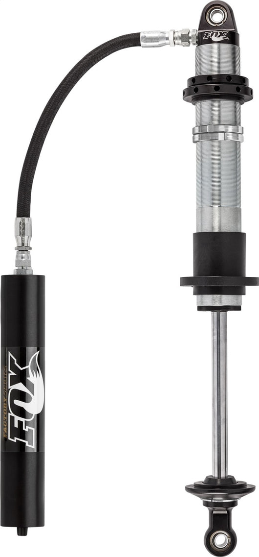 Fox 2.5 Factory Series 8in. Remote Res. Coilover Shock 7/8in. Shaft (Custom Valving) - Black/Zinc - 980-02-062-1