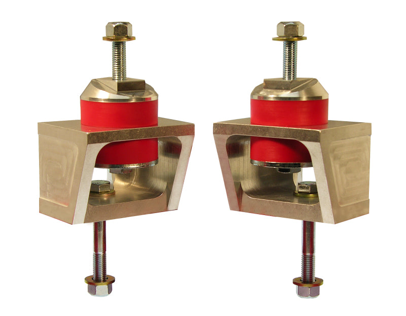 Prothane 10 Chevy Camaro Motor Mount Insert - Red - 7-518