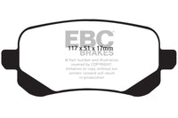 EBC 08-11 Chrysler Town & Country 3.3 Yellowstuff Rear Brake Pads - DP41840R