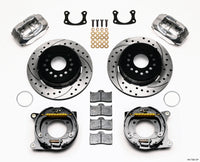 Wilwood Forged Dynalite P/S P-B Kit Drilled Polished New Big Ford 2.36in Offset - 140-7582-DP