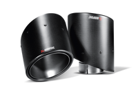 Akrapovic 08-14 Mitsubishi Lancer Evolution Tail Pipe Set (Carbon) - TP-NIZ34-C
