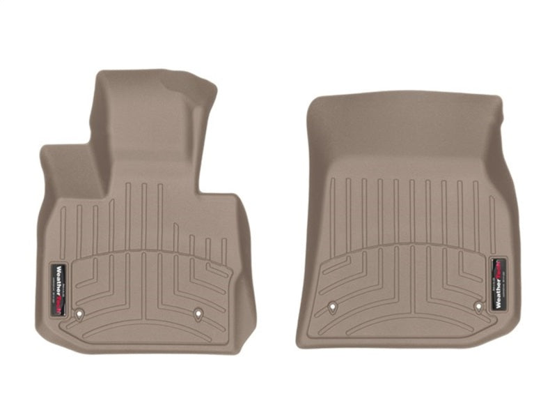 WeatherTech 2018+ BMW X3 Front FloorLiner - Tan - 4512731