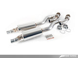 AWE Tuning Audi B8 / B8.5 S5 Cabrio Touring Edition Exhaust - Resonated - Chrome Silver Tips - 3415-42014