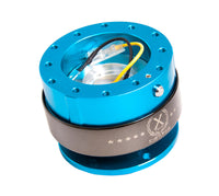NRG Quick Release Gen 2.0 - New Blue Body / Titanium Chrome Ring - SRK-200NB