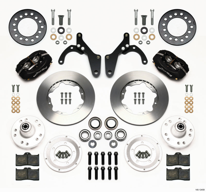 Wilwood Forged Dynalite Front Kit 11.00in 59-64 Chevy Impala / 63-64 Corvette - 140-12458