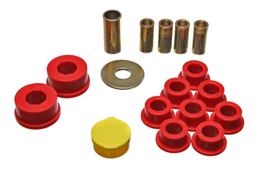 Energy Suspension 79-85 Mazda RX7 Red Rear Watts Link Set - 11.7102R