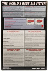 K&N 09-11 Aprilia RSV4 R 1000 Replacement Air Filter - AL-1010