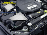 Airaid 12-14 Jeep Wrangler JK 3.6L Pentastar MXP Intake System w/ Tube (Dry / Black Media) - 312-132