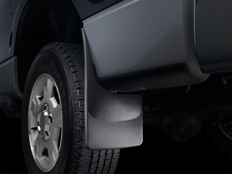 WeatherTech 17+ Honda Ridgeline No Drill Mudflaps - Black - 120069