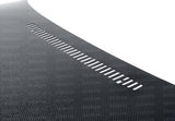 Seibon 02-05 BMW 3 Series 4dr E46 (Manuf Date 7/02-7/06 Models Only) OEM-Style Carbon Fiber Hood - HD0205BMWE464D-OE