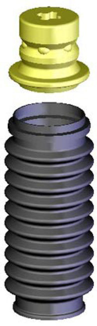 KYB Shocks & Struts Strut Boots Front & Rear ACURA CL 1997-99 ACURA CL 2001-03 ACURA EL 1997-00 ACUR - SB108
