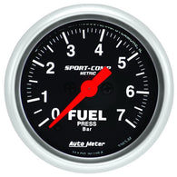 Autometer 2-1/16in 7BAR Digital Stepper Motor Sport-Comp Fuel Pressure Gauge - 3363-M