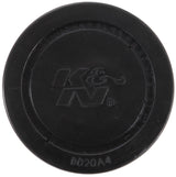 K&N Steel Base Crankcase Vent Filter .625in Vent OD x 2in OD x 1.5in Height - 62-1020