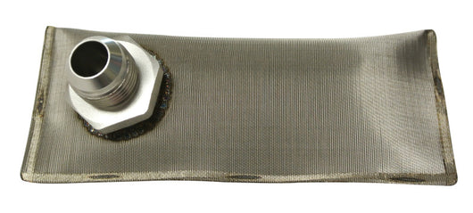Fuelab In-Tank Fuel Sock Kit 75 Micron Stainless w/-10AN Adaptor Fitting for 4X4xx Series Pumps - 83801