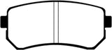 EBC 06-11 Hyundai Accent 1.6 Greenstuff Rear Brake Pads - DP21769
