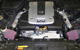 K&N 07-08 G35 Dual Silver Typhoon Short Ram Intakes - 69-7082TS