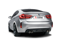 Akrapovic 15-17 BMW X5M (F85) Rear Carbon Fiber Diffuser - Matte - DI-BM/CA/2