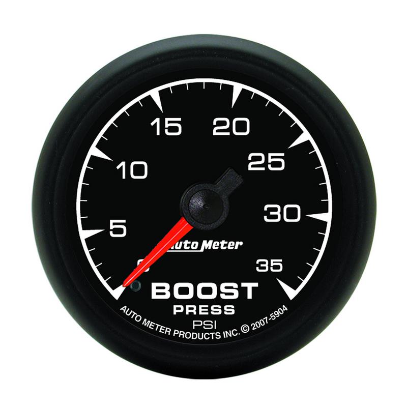 Autometer ES 52mm 35 PSI Mechanical Boost Gauge - 5904