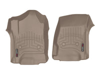WeatherTech 14+ Chevrolet Silverado 2500/3500 Front FloorLiner - Tan - 457221