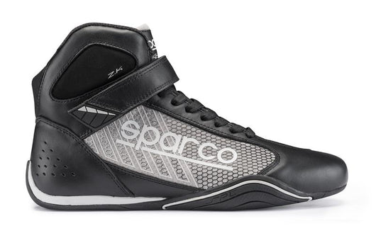 Sparco Shoe Omega KB6 43 Blk/Sil - 00125743NRSI