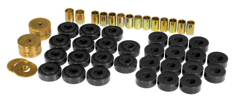 Prothane 64 GM Hardtop/Conv Body Mount - Black - 7-137-BL