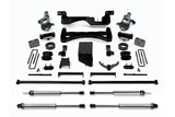 Fabtech 01-10 GM C/K2500HD C/K3500 Non Dually 6in Perf. System w/DL Shocks - K1014DL