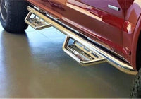 N-Fab Podium SS 07-13 Chevy-GMC 2500/3500 07-10 1500 Crew Cab - Polished Stainless - 3in - HPC0780CC-SS