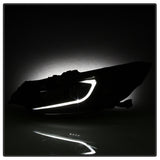 xTune 09-14 Acura Projector Headlights - Light Bar DRL - Black (PRO-JH-ATSX09-LB-BK) - 9042218