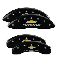 MGP 4 Caliper Covers Engraved F & R Avalanche SS Yellow Finish Blk Char 2008 Chevy Express 2500 - 14048SSS1YL