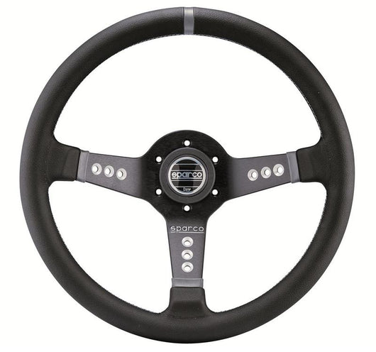 Sparco Strwhl L777 Leather Black - 015L800PL