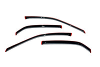 AVS 98-02 Honda Accord Ventvisor In-Channel Front & Rear Window Deflectors 4pc - Smoke - 194959