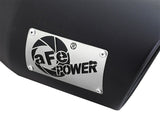 aFe Diesel Exhaust Tip Bolt On Black 4in Inlex x 6in Outlet x 12in - 49T40601-B12