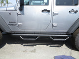 RBP RX-7 Step Bars 07-17 Jeep Wrangler JK (4-Door) - Black - RBP-509B-RX7