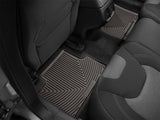 WeatherTech 2014+ Jeep Cherokee Rear Rubber Mats - Cocoa - W317CO