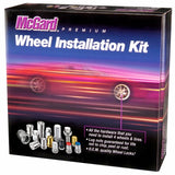 McGard 5 Lug Hex Install Kit w/Locks (Cone Seat Nut) 1/2-20 / 13/16 Hex / 1.5in. Length - Black - 84531
