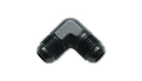 Vibrant -6AN 90deg Flare Union Fitting - Aluminum - 10552