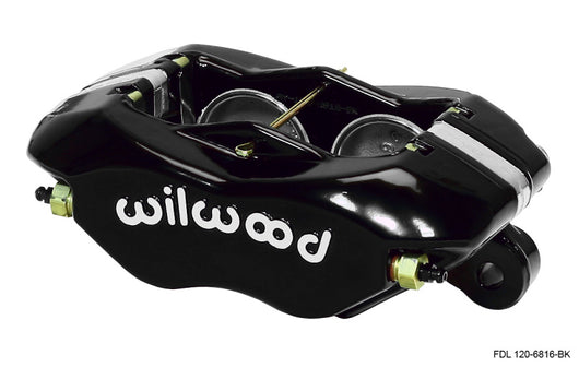 Wilwood Caliper-Forged Dynalite-Red 1.75in Pistons .81in Disc - 120-6816-BK