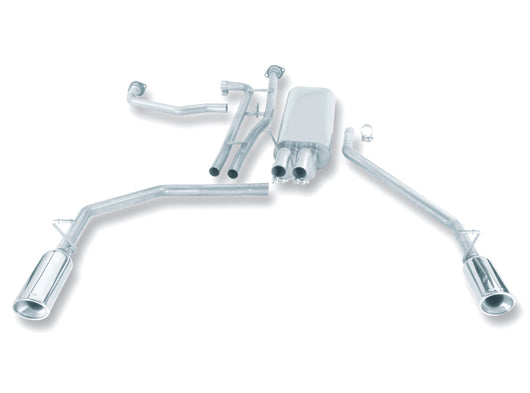 Borla 04-15 Nissan Titan 5.6L-V8 2&4WD Catback Exhaust System - 140079